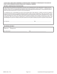 Form GEN010 Waiver of the 60-day Waiting Period Due to Financial Hardship - Alaska, Page 3