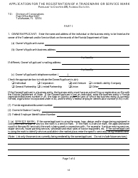 Trademark - Service Mark Registration and Use - Florida, Page 21