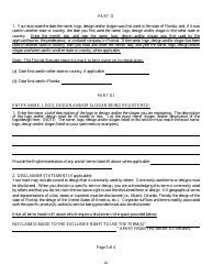 Trademark - Service Mark Registration and Use - Florida, Page 23