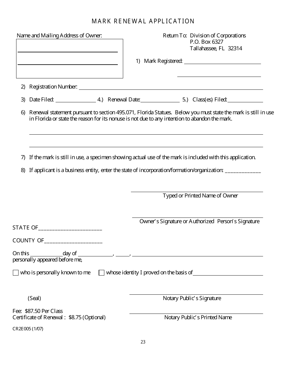 Trademark - Service Mark Registration and Use - Florida, Page 26