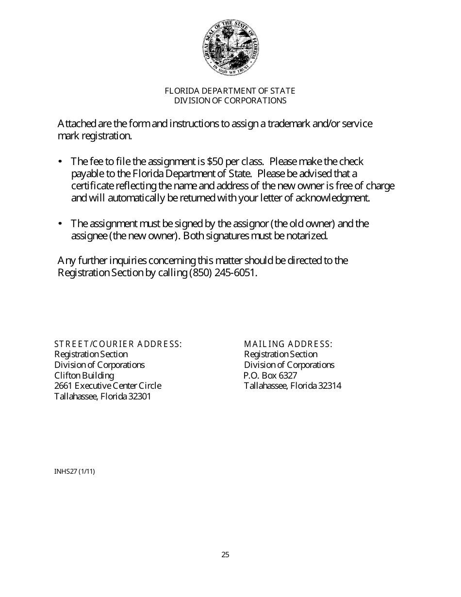 Trademark - Service Mark Registration and Use - Florida, Page 28