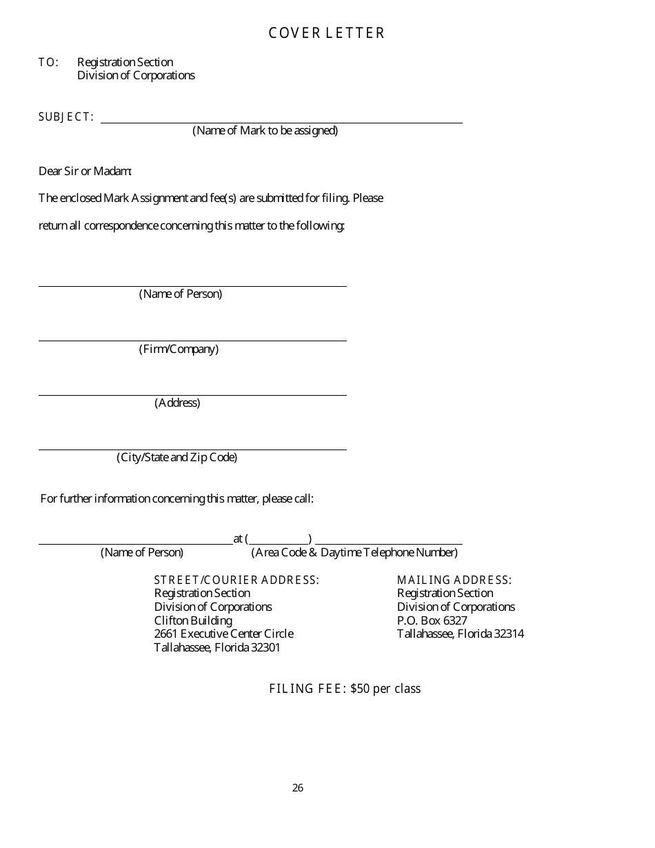 Trademark - Service Mark Registration and Use - Florida, Page 29