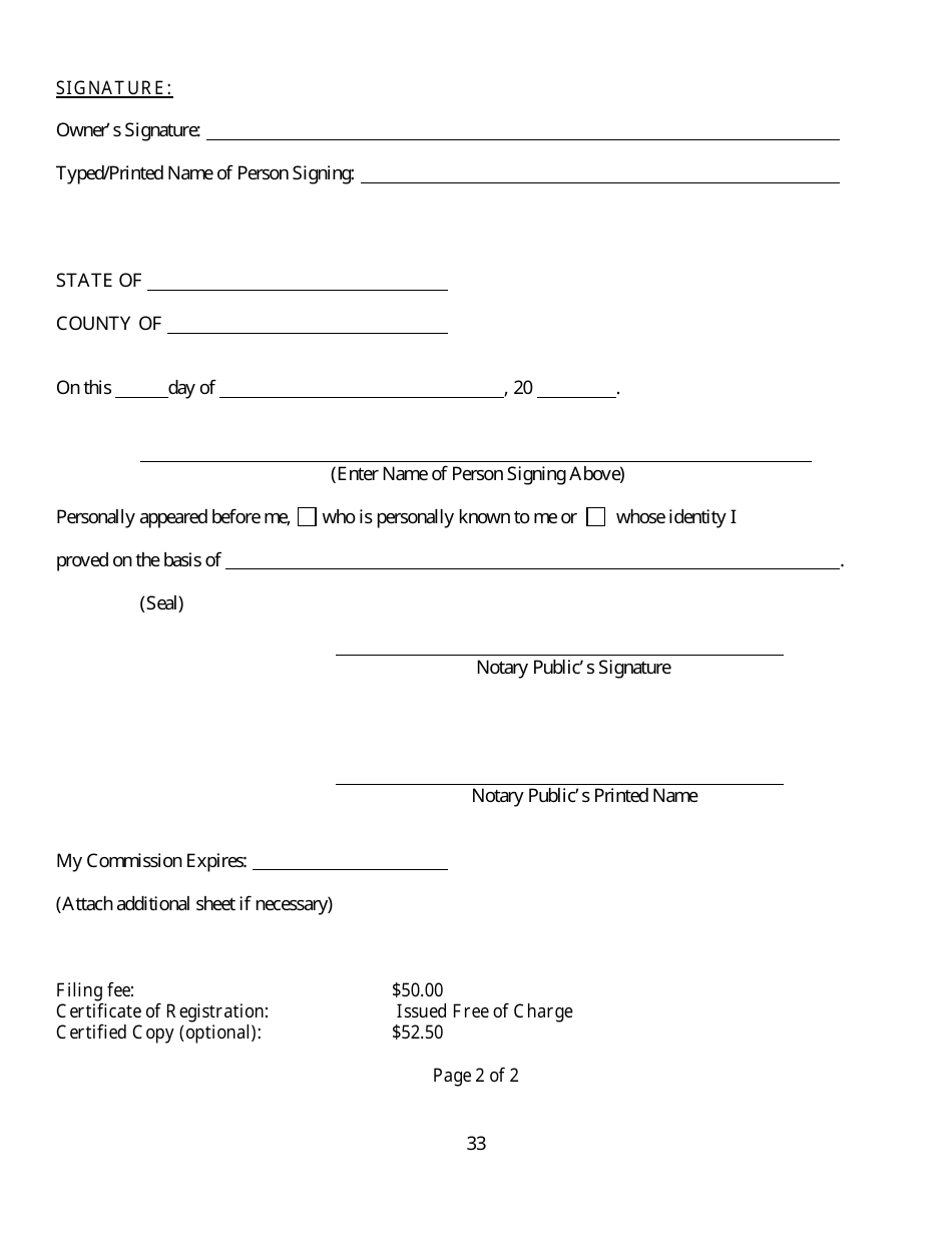 Trademark - Service Mark Registration and Use - Florida, Page 36