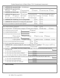 Form 701A Condensed Assessment - Florida, Page 2