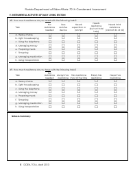 Form 701A Condensed Assessment - Florida, Page 5