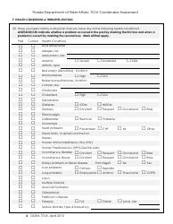 Form 701A Condensed Assessment - Florida, Page 6