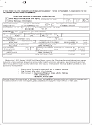 Form HSMV90011S Accident Self Report - Florida, Page 2