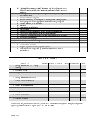 Mental Health and Substance Abuse Screen Form - Early and Periodic Screening, Diagnosis, Treatment (Epsdt) - Delaware, Page 2