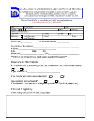 Mental Health and Substance Abuse Outpatient Referral Form - Delaware, Page 2