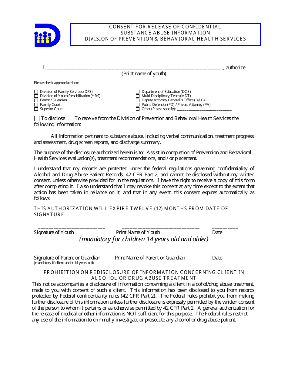 Mental Health and Substance Abuse Outpatient Referral Form - Delaware, Page 4