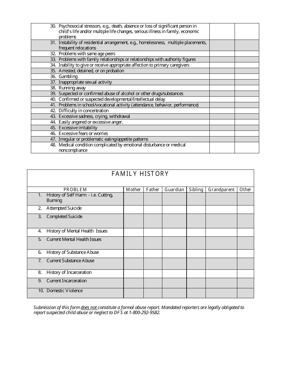 Mental Health and Substance Abuse Outpatient Referral Form - Delaware, Page 7