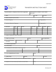 Attachment B Transfer Instruction Sheet - Delaware, Page 4