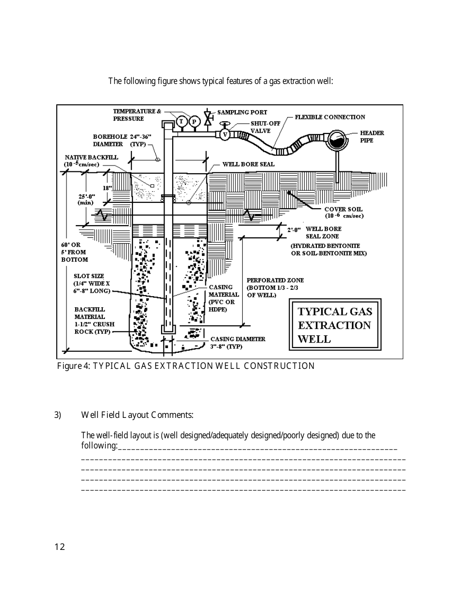 Gas Monitoring  Control System Draft Plan Review Form - California, Page 12
