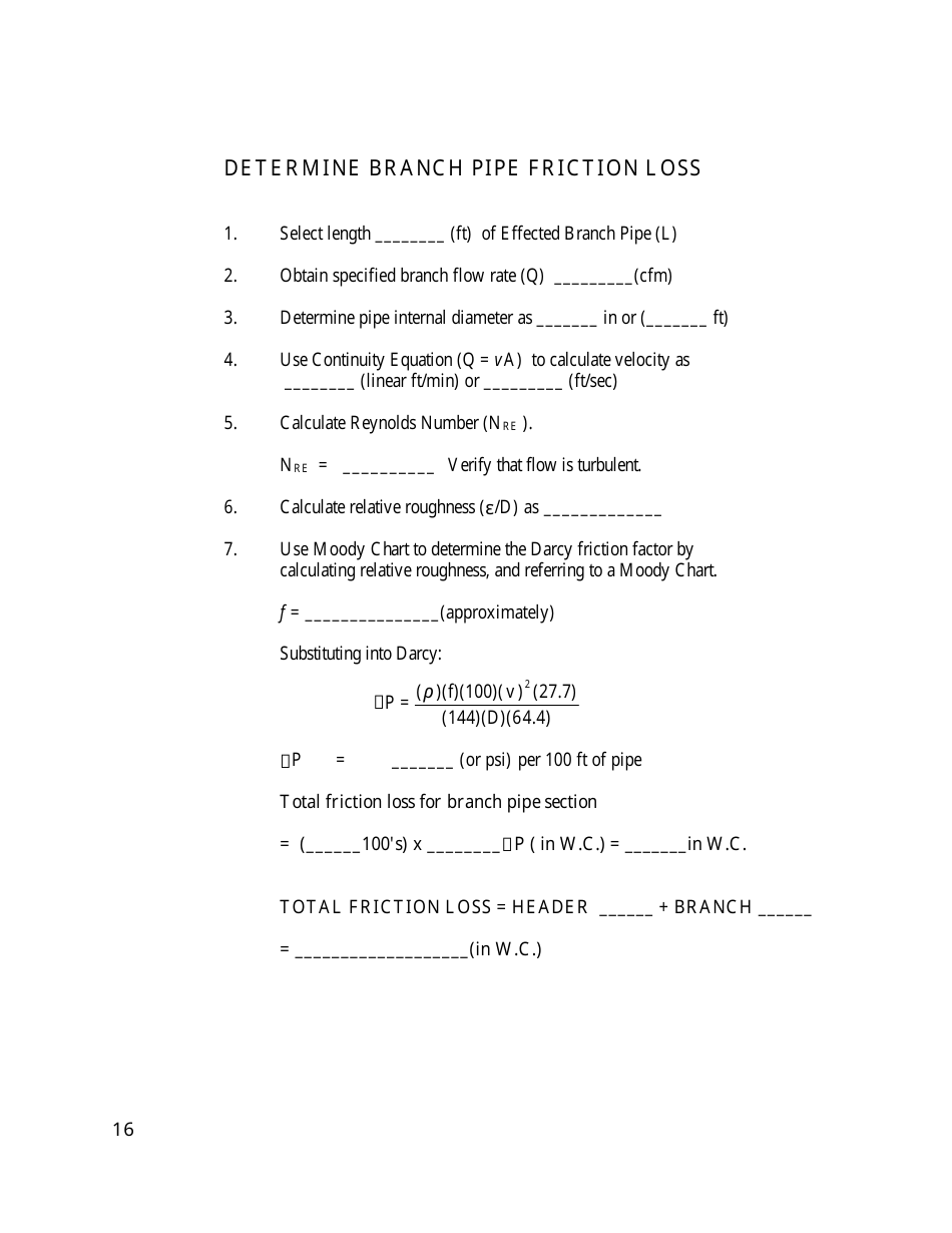 Gas Monitoring  Control System Draft Plan Review Form - California, Page 16