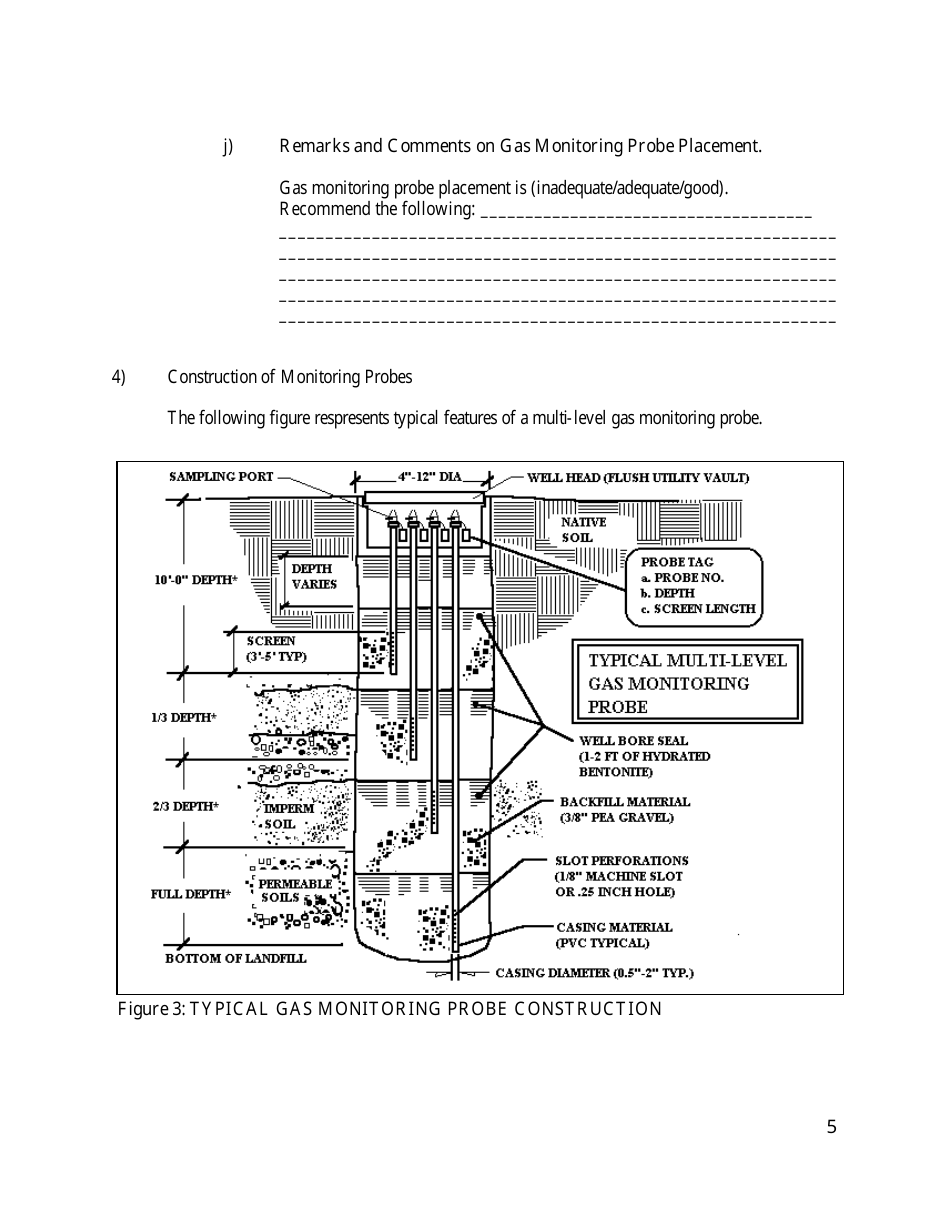 Gas Monitoring  Control System Draft Plan Review Form - California, Page 5