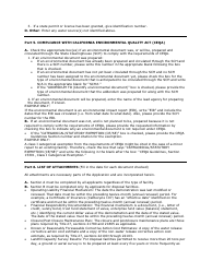 Instructions for Form CALRECYCLE E-1-77 Application for Solid Waste Facility Permit and Waste Discharge Requirements - California, Page 6