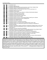 Form CSO-1229A Criminal History Self Disclosure Affidavit - Arizona, Page 5