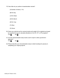 Form CalRecycle756 Curbside Allocation Application - California, Page 4