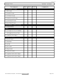 DJJ Form ADSD-0009 Protective Action Response Performance Evaluation - Par Instructors - Florida, Page 2