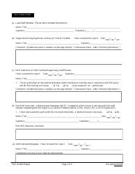 DJJ Form ADSD-005 Protective Action Response Incident Report - Florida, Page 2