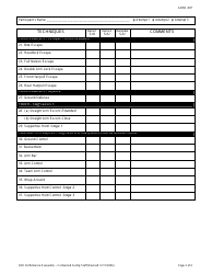 DJJ Form ADSD-007 Protective Action Response Performance Evaluation - Contracted Facility Staff - Florida, Page 2