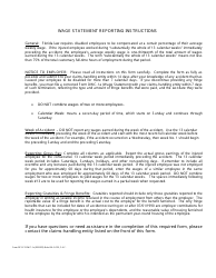 Form DFS-F2-DWC-1A Wage Statement - Florida, Page 2