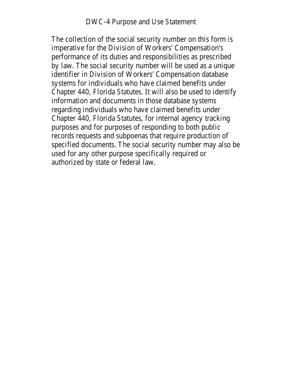 Form DFS-F2-DWC-4 Notice of Action / Change - Florida, Page 3