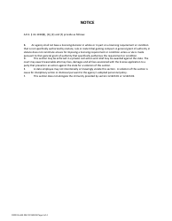 Form DWR55-44A Notice of Intent to Drill, Deepen, or Modify a Monitor/Piezometer/Environmental Well - Arizona, Page 4