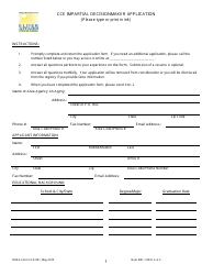 Form CCE-001 Cce Impartial Decisionmaker Application - Florida