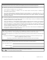 Form ALFCT-002 Application for Assisted Living Facility (Alf) Core Training Provider Registration - Florida, Page 2