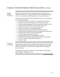 Pesticide Use Compliance Guide for Employers and Businesses - California, Page 10