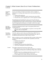 Pesticide Use Compliance Guide for Employers and Businesses - California, Page 20