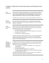 Pesticide Use Compliance Guide for Employers and Businesses - California, Page 23