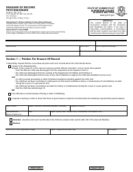 Document preview: Form JD-JM-12 Erasure of Record/Petition/Order - Connecticut