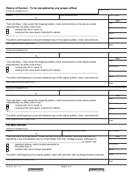 Form JD-JM-40 Notice/Summons and Order for Hearing - Termination of Parental Rights - Connecticut, Page 2