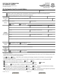 Form JD-JM-40 Notice/Summons and Order for Hearing - Termination of Parental Rights - Connecticut, Page 3