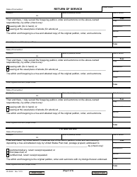 Form JD-JM-58 &quot;Motion/Order of Temporary Custody/Order to Appear&quot; - Connecticut, Page 2