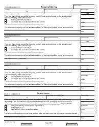 Form JD-JM-70 Order/Summons - Connecticut, Page 2