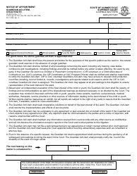 Document preview: Form JD-JM-100 Notice of Appointment of Guardian Ad Litem, Child/Youth - Connecticut