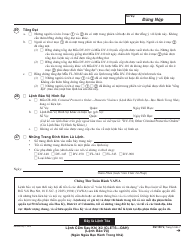 Form DV-130 V Restraining Order After Hearing (Order of Protection) - California (Vietnamese), Page 5