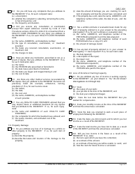 Form DISC-001 Form Interrogatories - General - California, Page 4