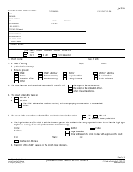 Form JV-550 Juvenile Court Transfer - out Orders - California