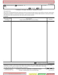 Document preview: Form GC-400(A)(1) Schedule A Receipts, Dividends - Standard Account - California