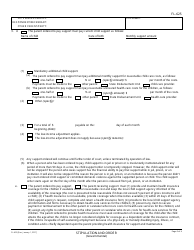 Form FL-625 Stipulation and Order (Governmental) - California, Page 2
