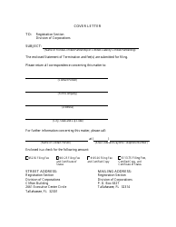 Form CR2E110 Statement of Termination for Florida Lp or Lllp - Florida, Page 2