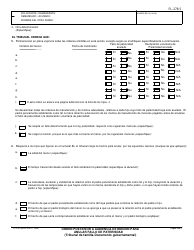 Formulario FL-278 S Orden Posterior a Audiencia De Mocion Para Anular Fallo De Paternidad - California (Spanish), Page 2