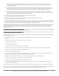Formulario FL-191S Formulario Para Registrar Un Caso De Manutencion De Menores - California (Spanish), Page 4