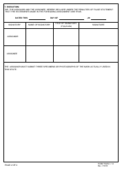 Form TMAS-1-1.0 Assignment of Registered Mark - Connecticut, Page 2