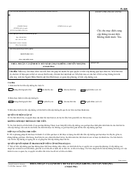 Document preview: Form FL-626 Stipulation and Order Waiving Unassigned Arrears (Governmental) - California (Vietnamese)