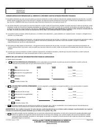 Formulario FL-626 Estipulacion Y Orden De Renuncia Al Derecho a Recibir Cuotas Atrasadas No Asignadas (Gubernamental) - California (Spanish), Page 2